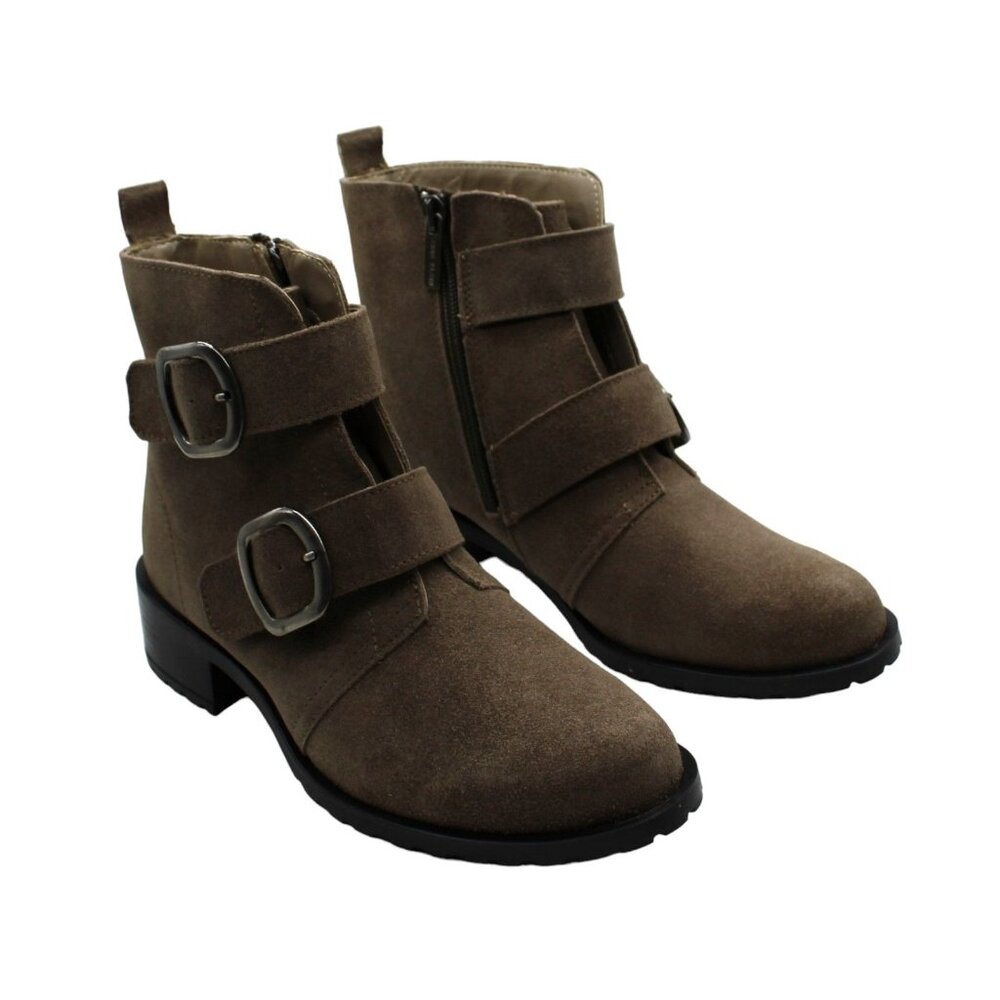 Anne Klein Brown Ankle Boots